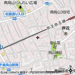 東京都世田谷区南烏山周辺の地図