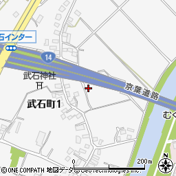 京葉道路周辺の地図