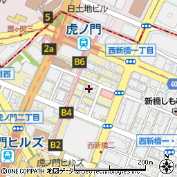 東京都港区虎ノ門1丁目11-15周辺の地図