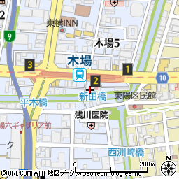 庄や 木場店周辺の地図