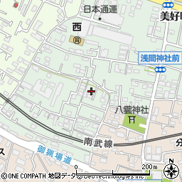 米村保育園周辺の地図