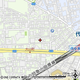 東京都渋谷区大山町37周辺の地図