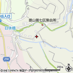 山梨県甲州市勝沼町菱山3334周辺の地図