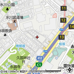 東京都港区赤坂2丁目18周辺の地図