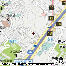 東京都港区赤坂2丁目18-5周辺の地図