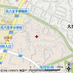 東京都八王子市横川町1165周辺の地図