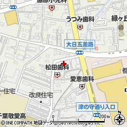 千葉県四街道市四街道1511-9周辺の地図