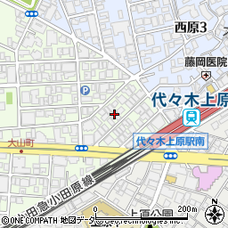 東京都渋谷区大山町45周辺の地図