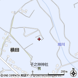 千葉県山武市横田355周辺の地図