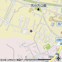 東京都八王子市弐分方町685周辺の地図