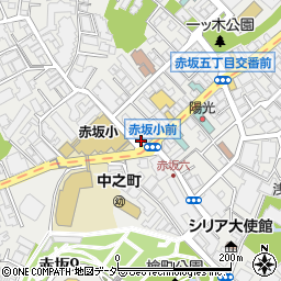 赤坂小山ビル周辺の地図