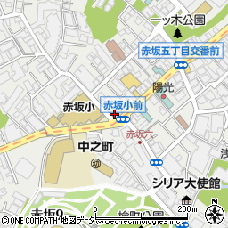 東京都港区赤坂7丁目11-10周辺の地図