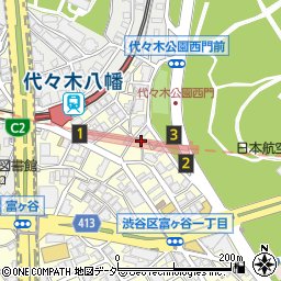 代々木公園駅 東京都渋谷区 駅 路線図から地図を検索 マピオン