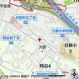 東京都府中市日新町5丁目49周辺の地図