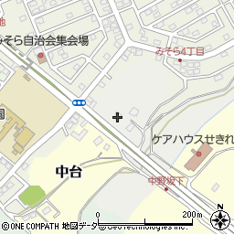 千葉県四街道市中野26周辺の地図