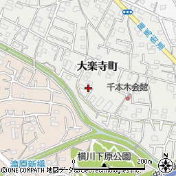 東京都八王子市大楽寺町614周辺の地図