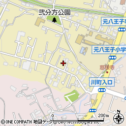 東京都八王子市弐分方町704周辺の地図