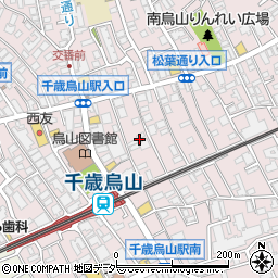 東京都世田谷区南烏山4丁目10周辺の地図