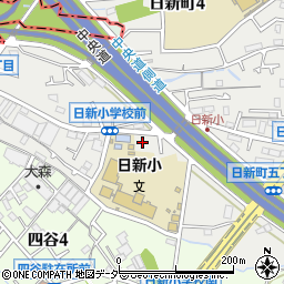東京都府中市日新町5丁目36周辺の地図