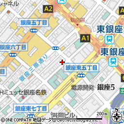 東京都中央区銀座6丁目13-3周辺の地図