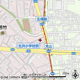 東京都世田谷区北沢5丁目2-13周辺の地図