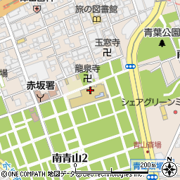東京都立青山特別支援学校周辺の地図