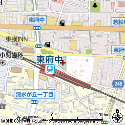マロウドイン東京周辺の地図