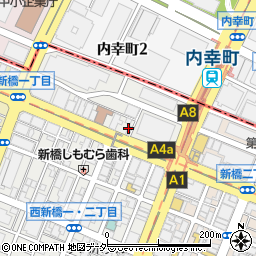 台湾観光協会東京事務所周辺の地図