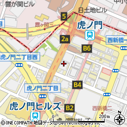 東京都港区虎ノ門1丁目15周辺の地図