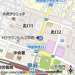 ＥＮＥＯＳ　Ｄｒ．Ｄｒｉｖｅ甲府北店周辺の地図