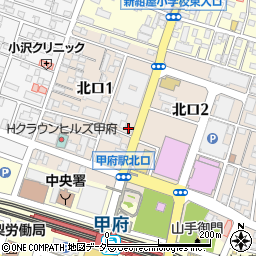 ＥＮＥＯＳ　Ｄｒ．Ｄｒｉｖｅ甲府北店周辺の地図