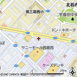 坂口電機工業江戸川営業所周辺の地図