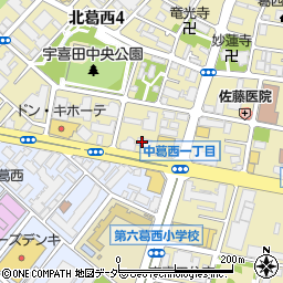 東京スマイル農業協同組合　新葛西支店周辺の地図