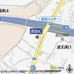 黒毛和牛焼肉 凱旋門 武石IC店周辺の地図