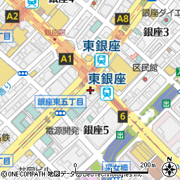 俺のフレンチ・イタリアン 銀座歌舞伎座前周辺の地図