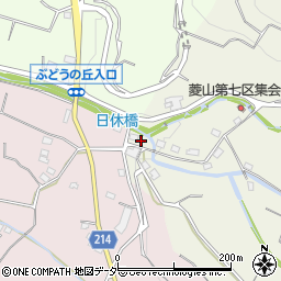 山梨県甲州市勝沼町菱山4927周辺の地図