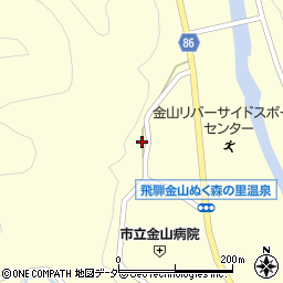 岐阜県下呂市金山町金山1000周辺の地図