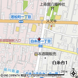 花峰窯陶芸倶楽部周辺の地図