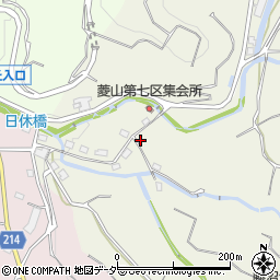 山梨県甲州市勝沼町菱山3344周辺の地図