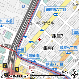 ぎんざ 鮨政周辺の地図