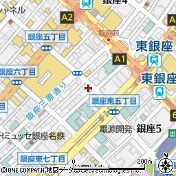 元木挽橋際公衆トイレ周辺の地図