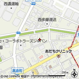 東京都八王子市高倉町18周辺の地図