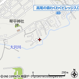 東京都八王子市川町600-12周辺の地図