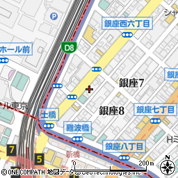 GINZA SORA周辺の地図