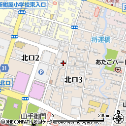 株式会社日本ネットワークサービス　甲府支局周辺の地図
