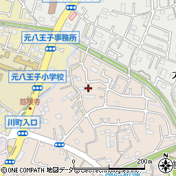 東京都八王子市横川町1167周辺の地図