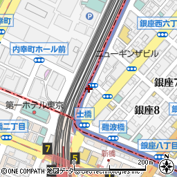 九州うまいもんと焼酎 芋蔵 銀座店周辺の地図