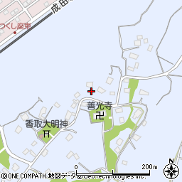 千葉県四街道市鹿渡347周辺の地図
