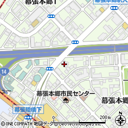 日本電計株式会社　千葉営業所周辺の地図