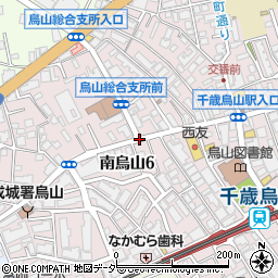 烏山総合支所周辺の地図